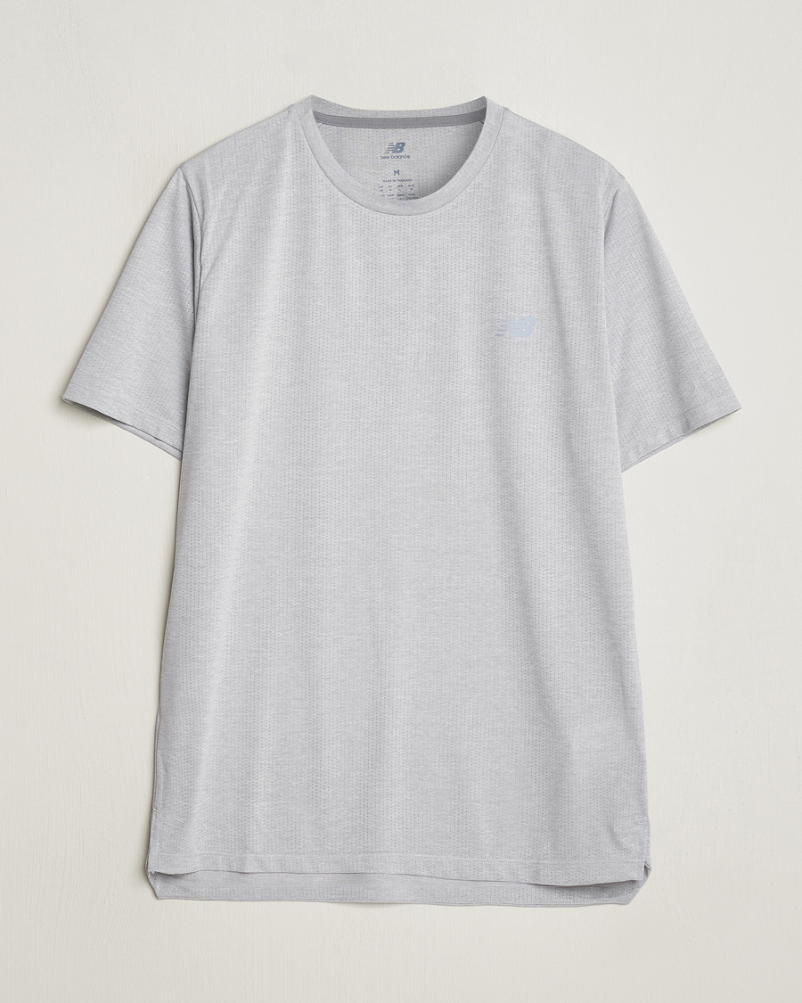 Herren | T-Shirts | New Balance Running | Athletics Run T-Shirt Athletic Grey