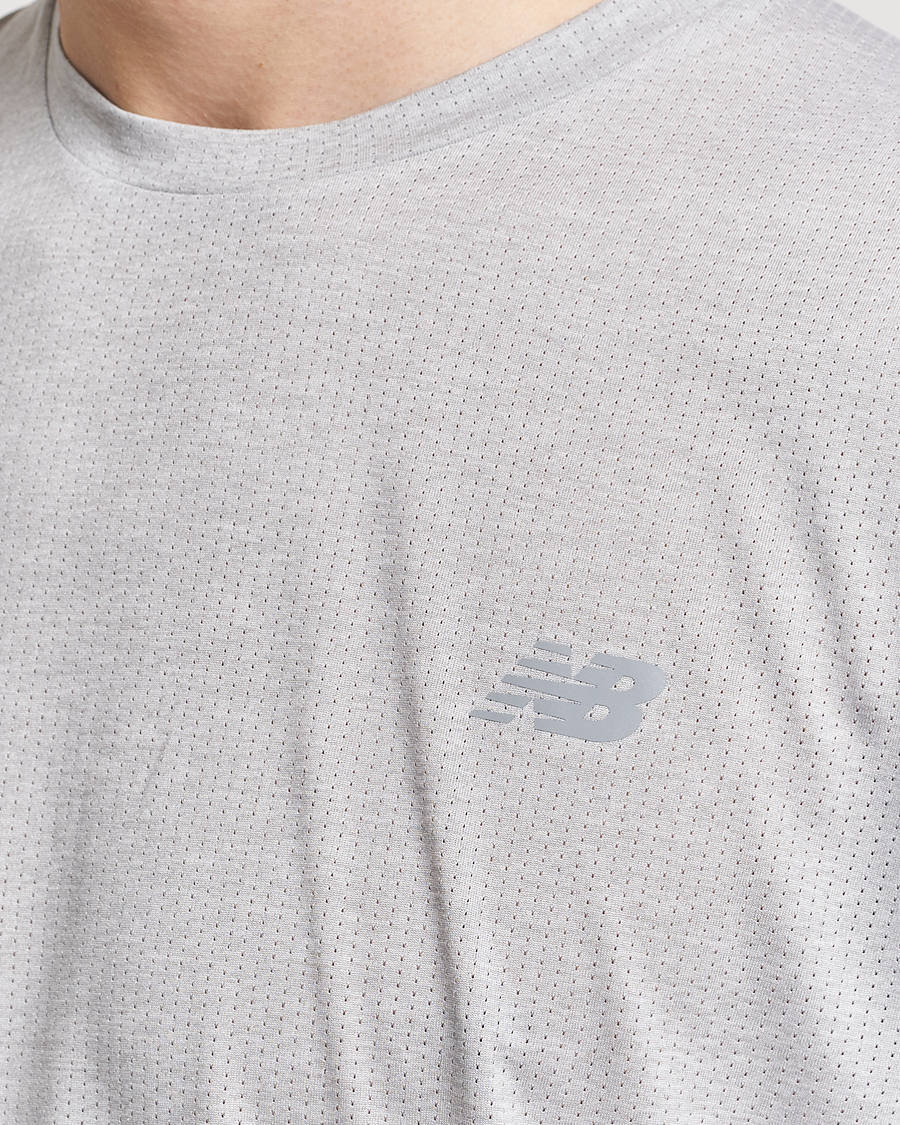 Herren | T-Shirts | New Balance Running | Athletics Run T-Shirt Athletic Grey