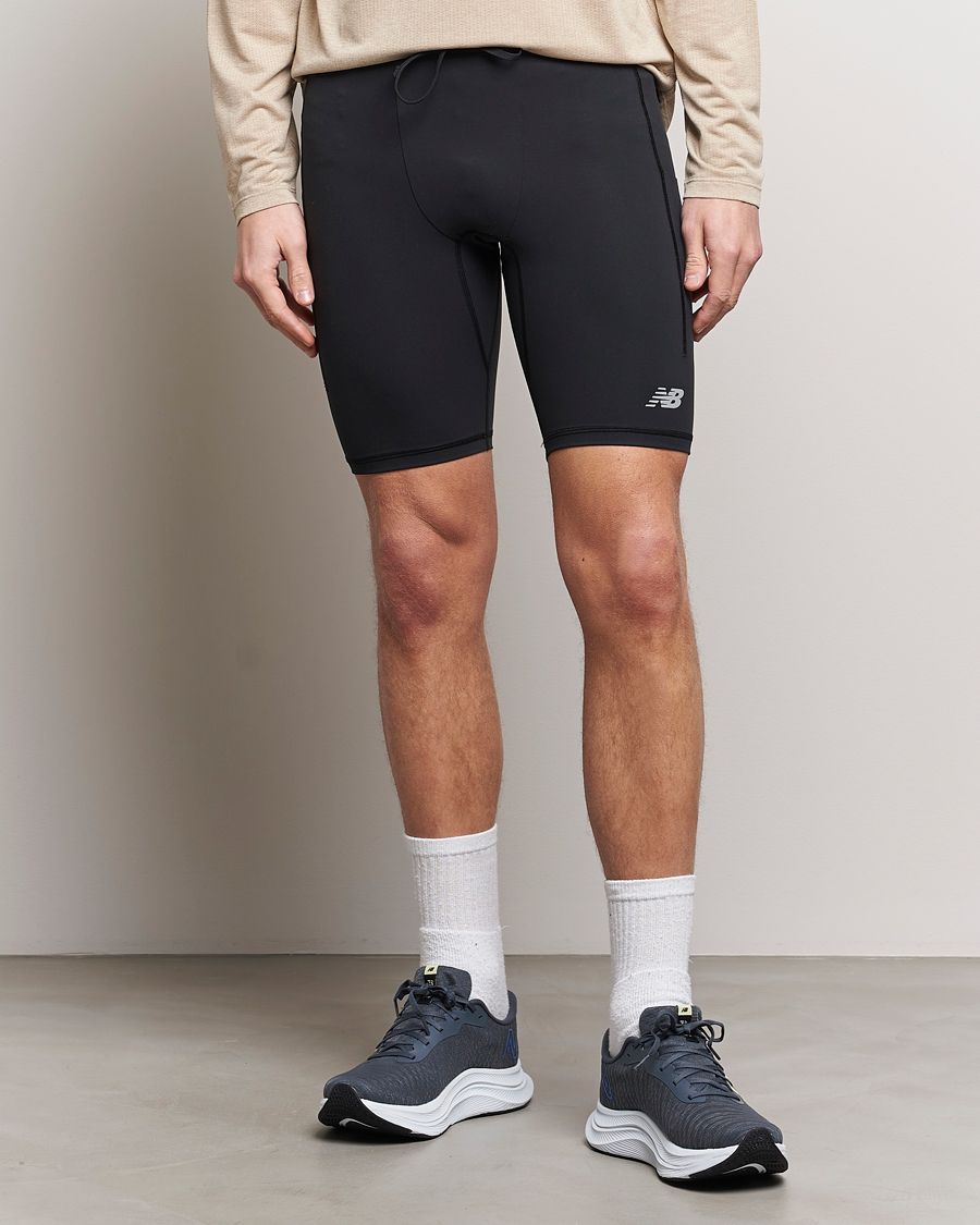 Herren | Funktionsshorts | New Balance Running | Athletics Run Half Tight Black