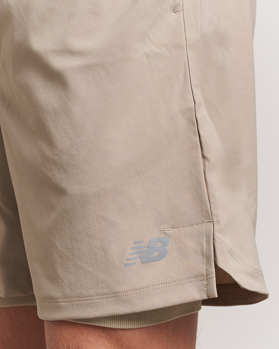 Herren | Shorts | New Balance Running | Seamless Shorts 7 Lined Stoneware