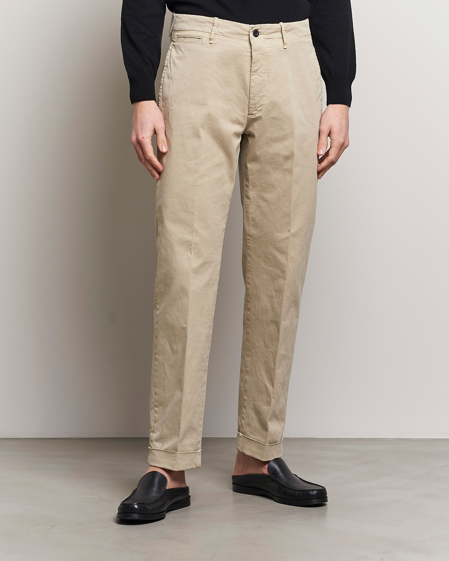 Herren | Kleidung | Incotex | Regular Fit Cotton Stretch Slacks Beige