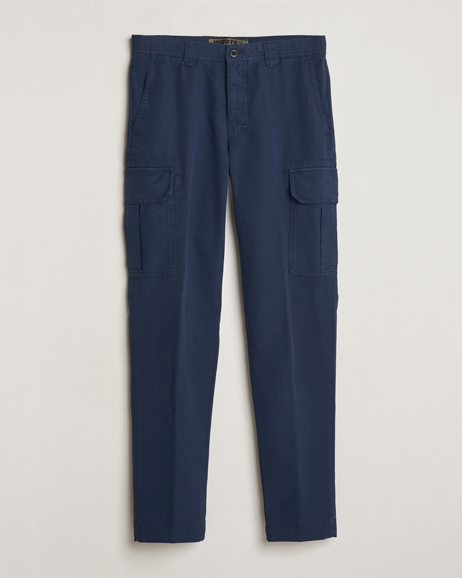 Herren | Hosen | Incotex | Slim Fit Cargo Pants Navy