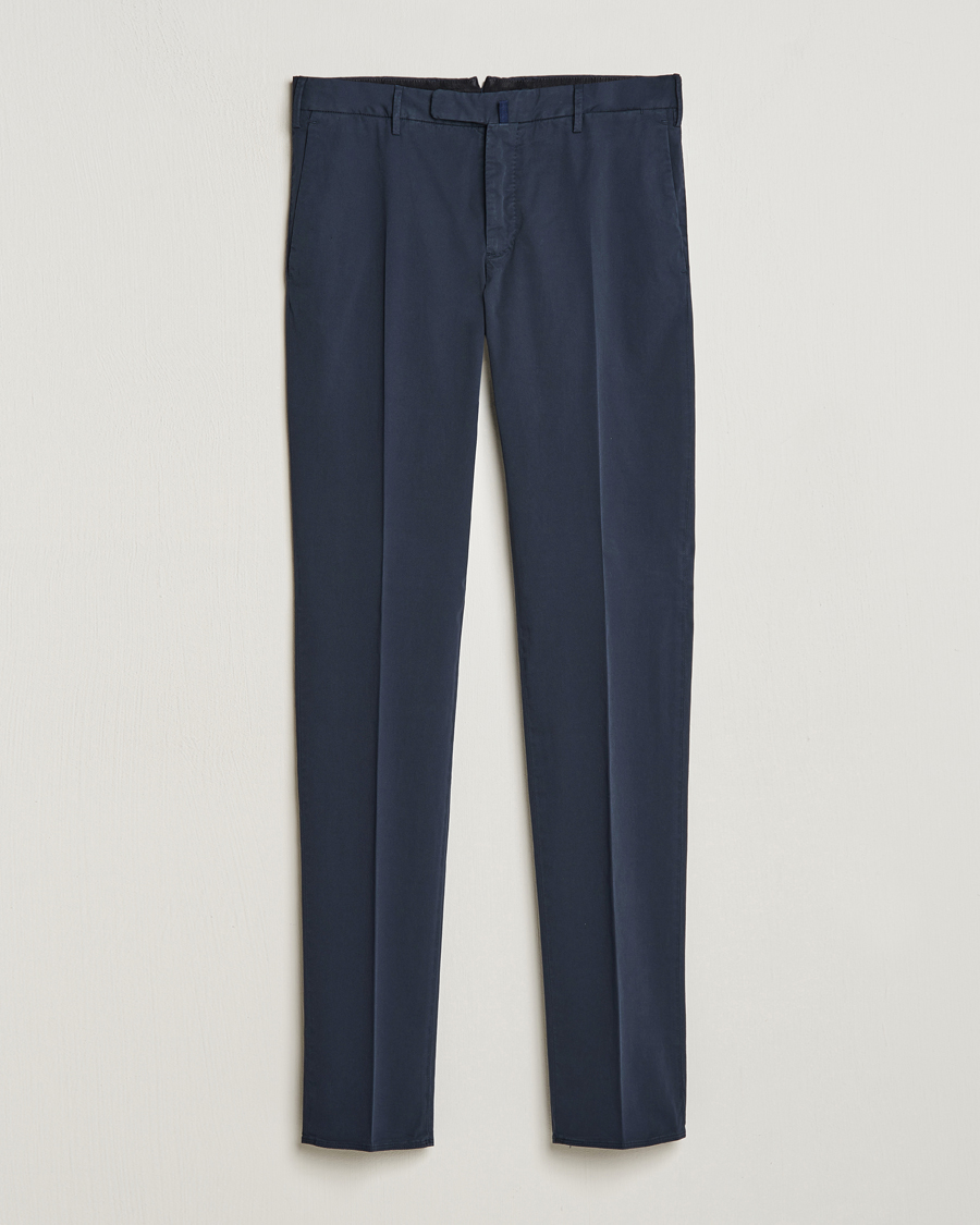 Herren | Hosen | Incotex | Slim Fit Comfort Chinos Navy