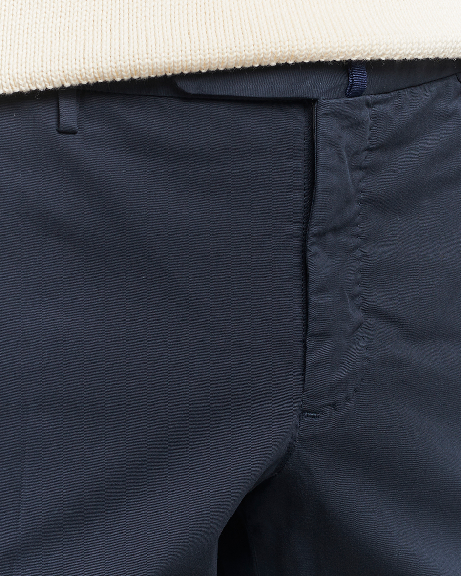 Herren | Hosen | Incotex | Slim Fit Comfort Chinos Navy