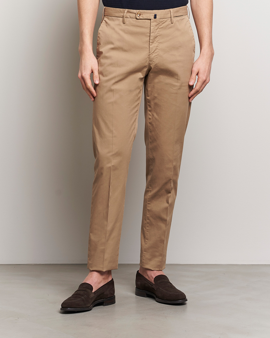 Herren | Italian Department | Incotex | Regular Fit Comfort Chinos Beige