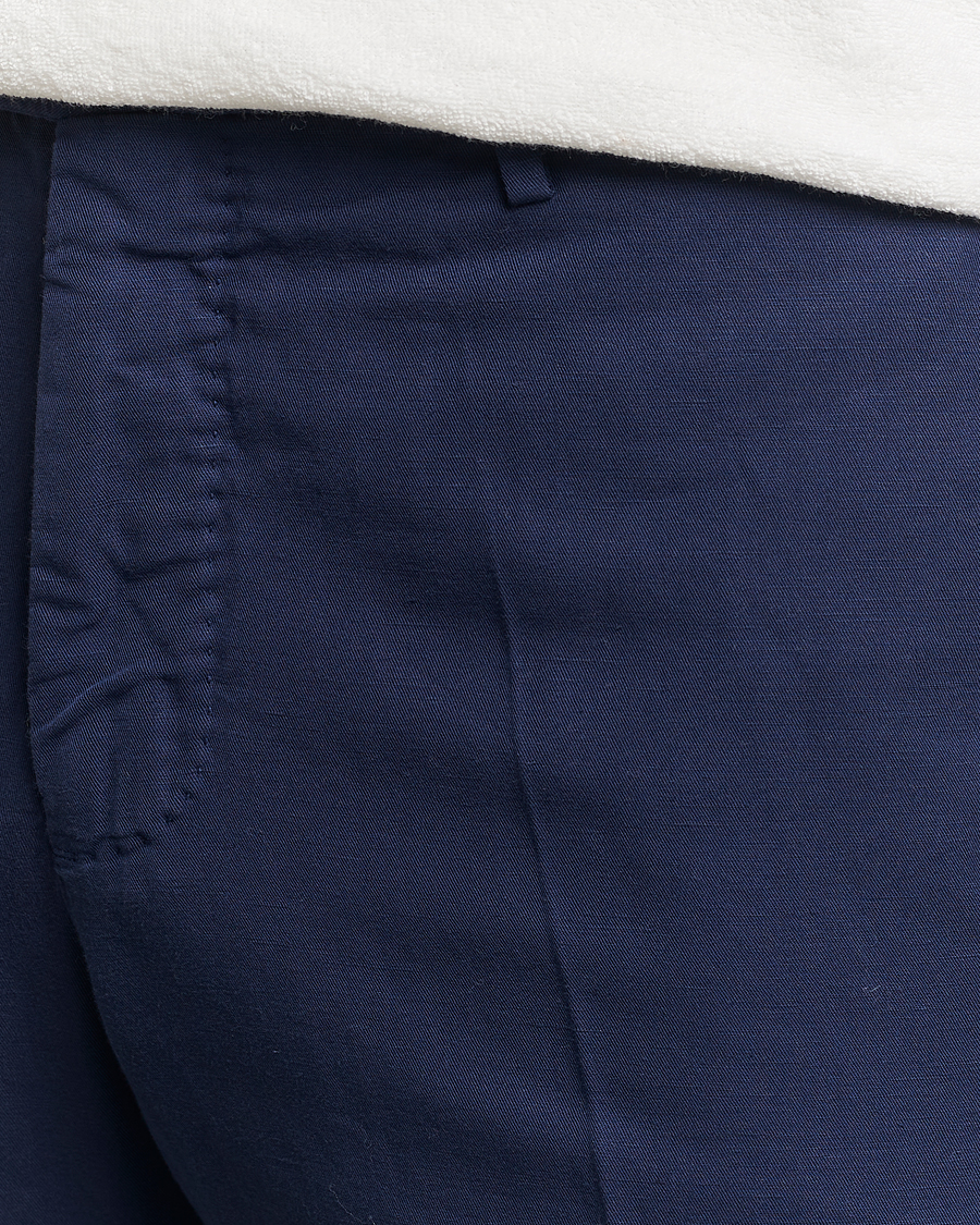 Herren | Hosen | Incotex | Slim Fit Chinolino Trousers Navy