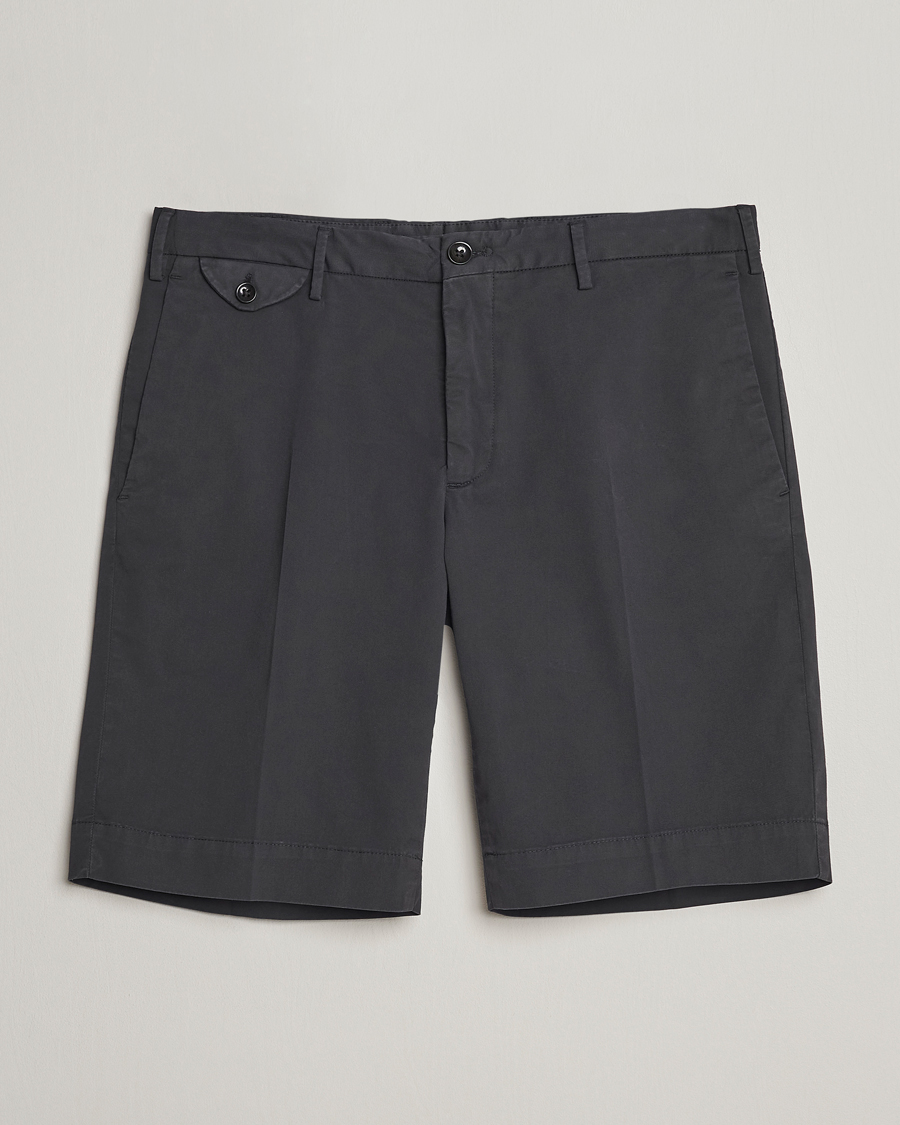 Herren | Shorts | Incotex | Cotton Comfort Shorts Black