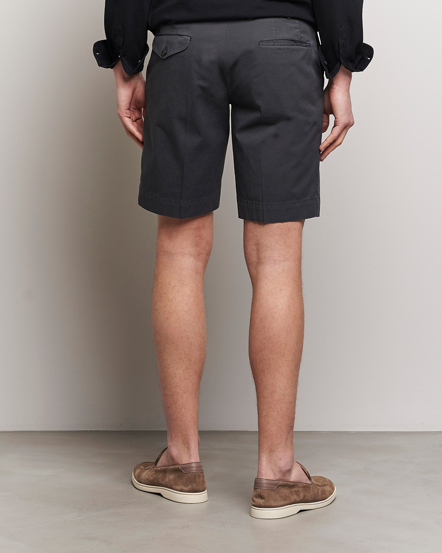 Herren | Shorts | Incotex | Cotton Comfort Shorts Black