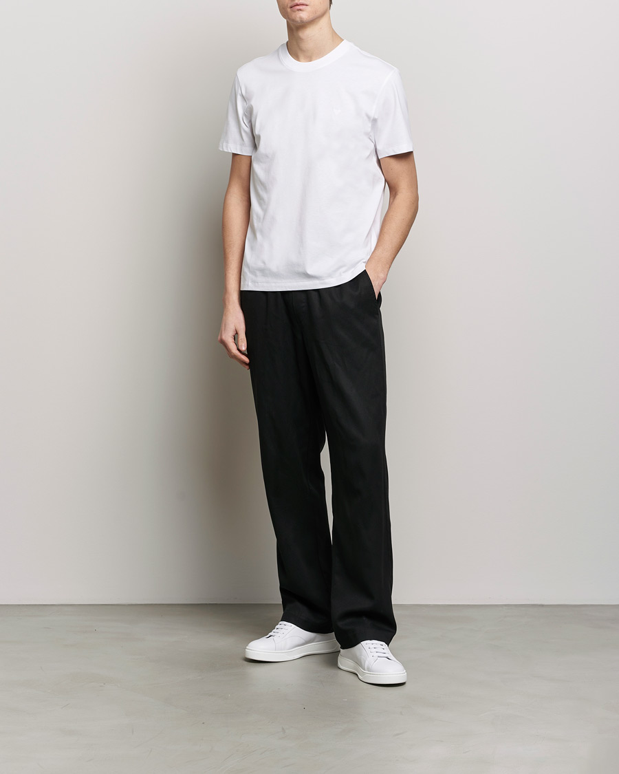 Herren | T-Shirts | AMI | Tonal Heart Logo T-Shirt White