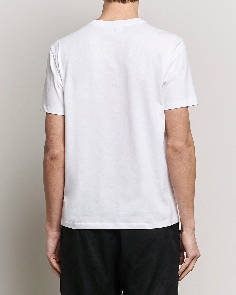 Herren | T-Shirts | AMI | Tonal Heart Logo T-Shirt White