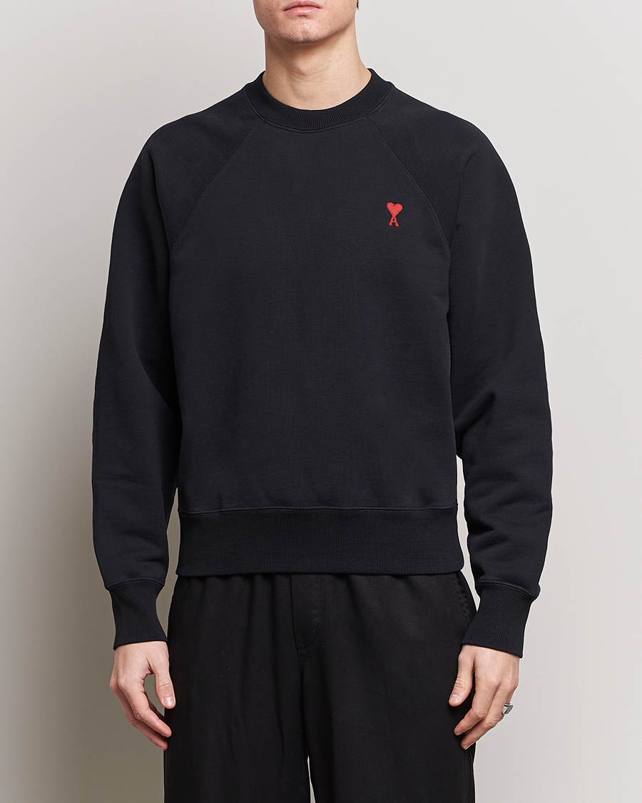 Herren | Contemporary Creators | AMI | Heart Logo Sweatshirt Black