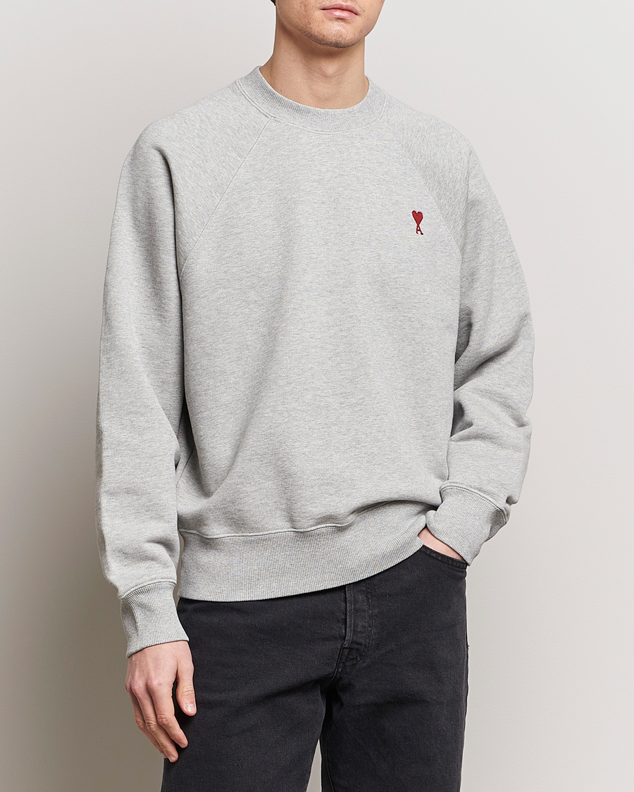 Herren |  | AMI | Heart Logo Sweatshirt Heather Grey