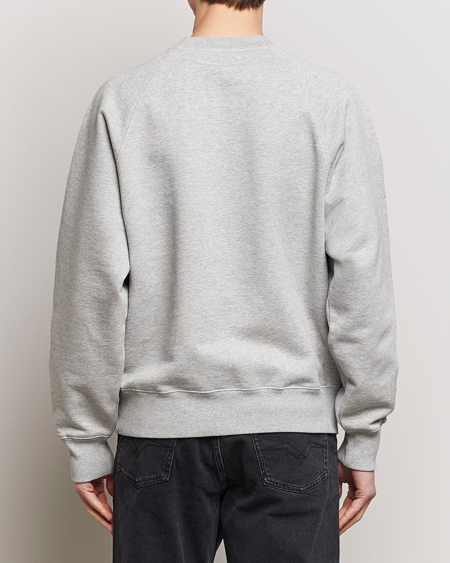 Herren | Pullover | AMI | Heart Logo Sweatshirt Heather Grey