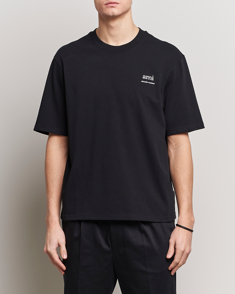 Herr | AMI | AMI | Logo T-Shirt Black