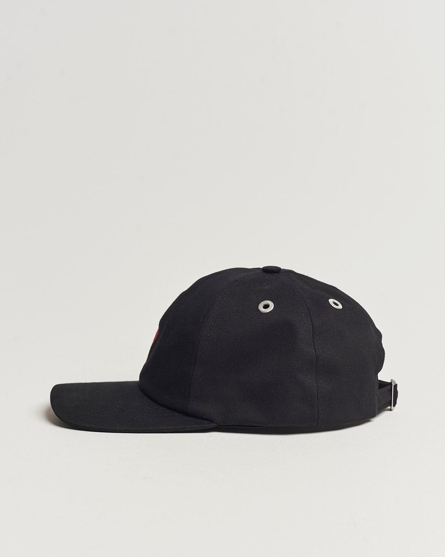 Herren | AMI Heart Logo Cap Black | AMI | Heart Logo Cap Black