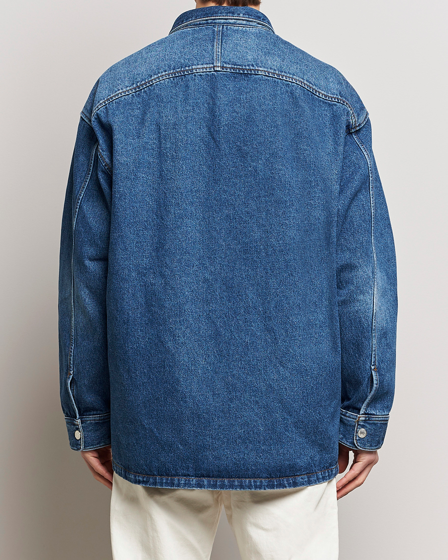 Herren | Jacken | AMI | Oversized Denim Jacket Used Blue