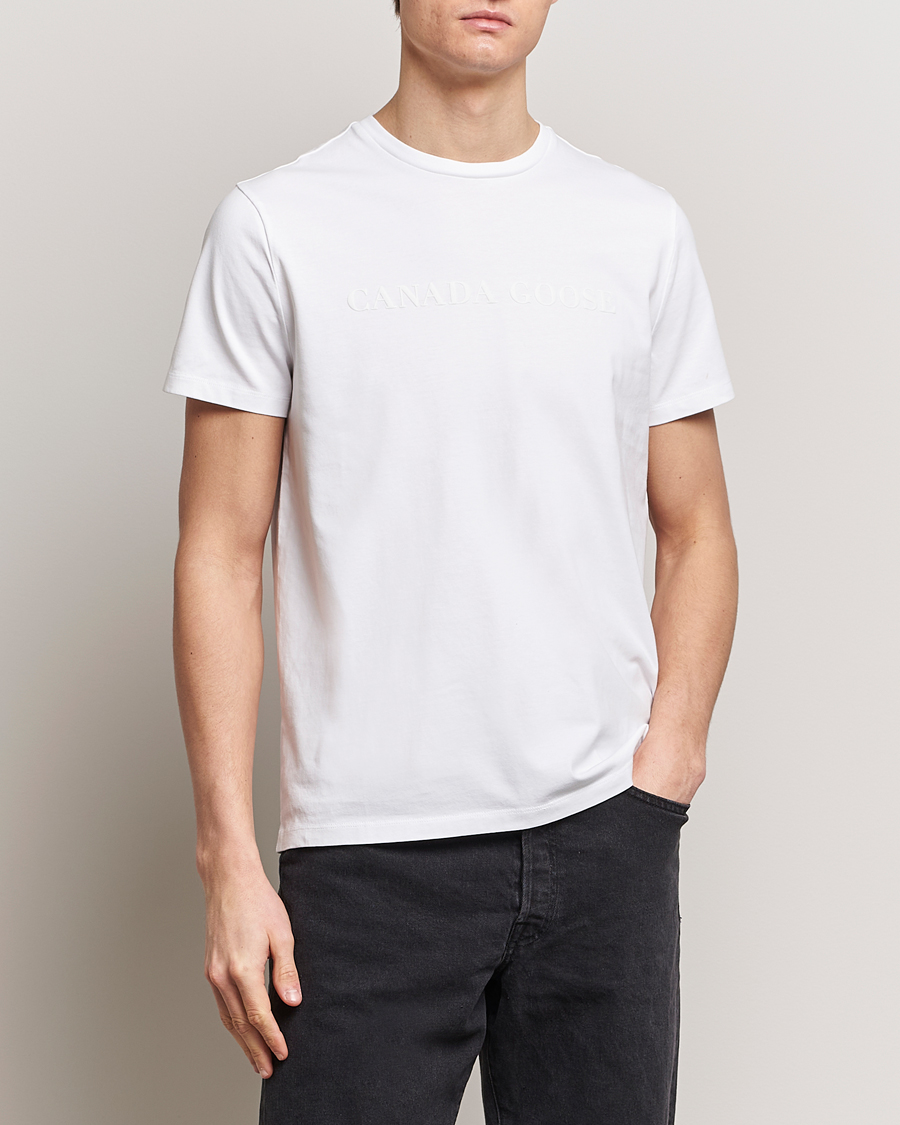 Men | Canada Goose | Canada Goose | Emersen Crewneck T-Shirt White
