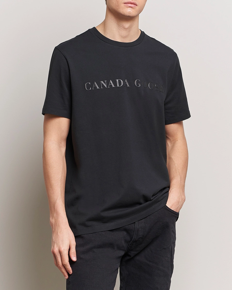 Herren |  | Canada Goose | Emersen Crewneck T-Shirt Black