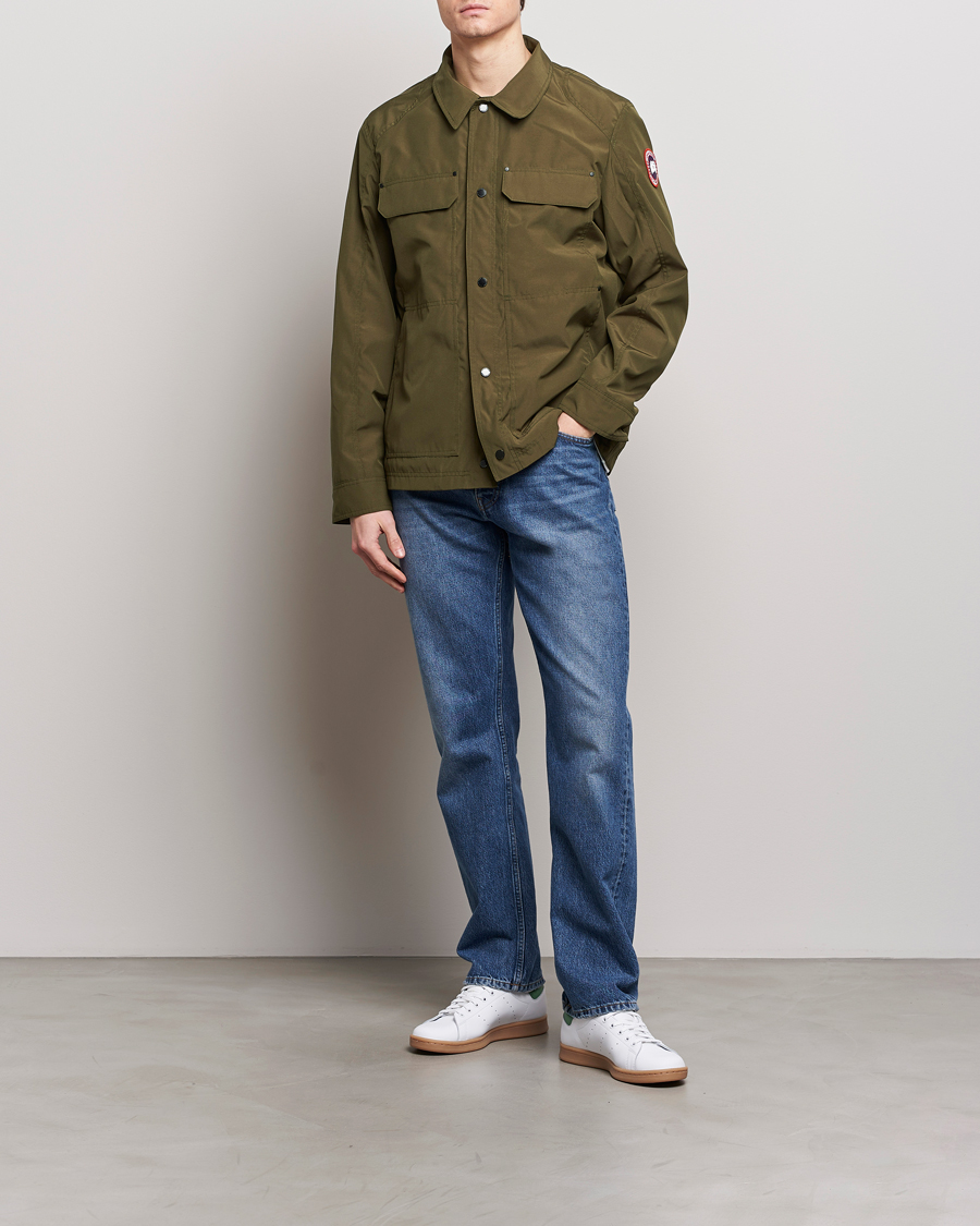 Herren | Jacken | Canada Goose | Burnaby Chore Coat Military Green