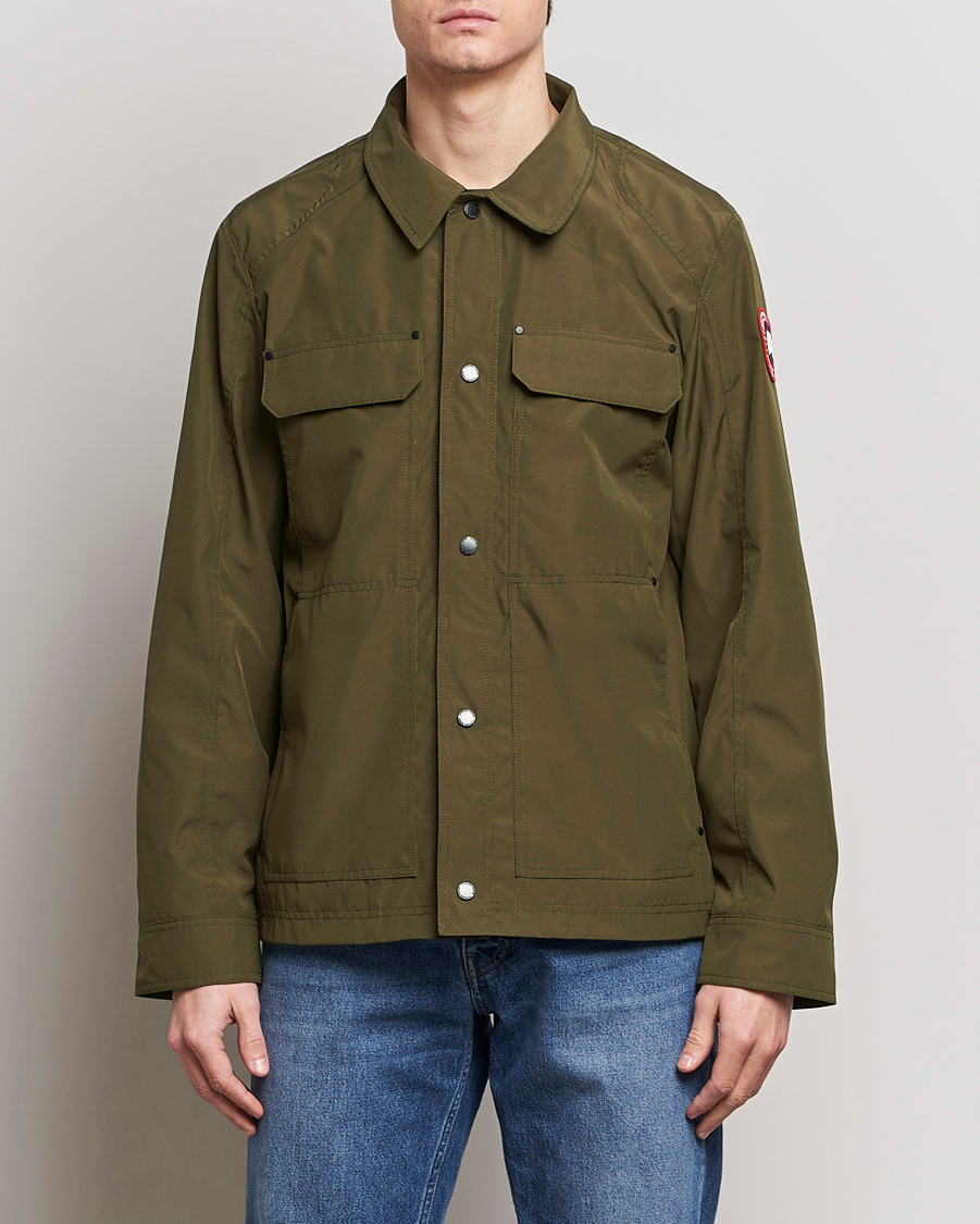 Men | Casual Jackets | Canada Goose | Burnaby Chore Coat Military Green