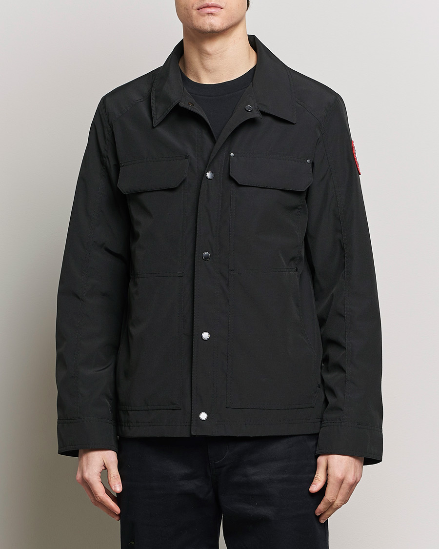 Men | Casual Jackets | Canada Goose | Burnaby Chore Coat Black