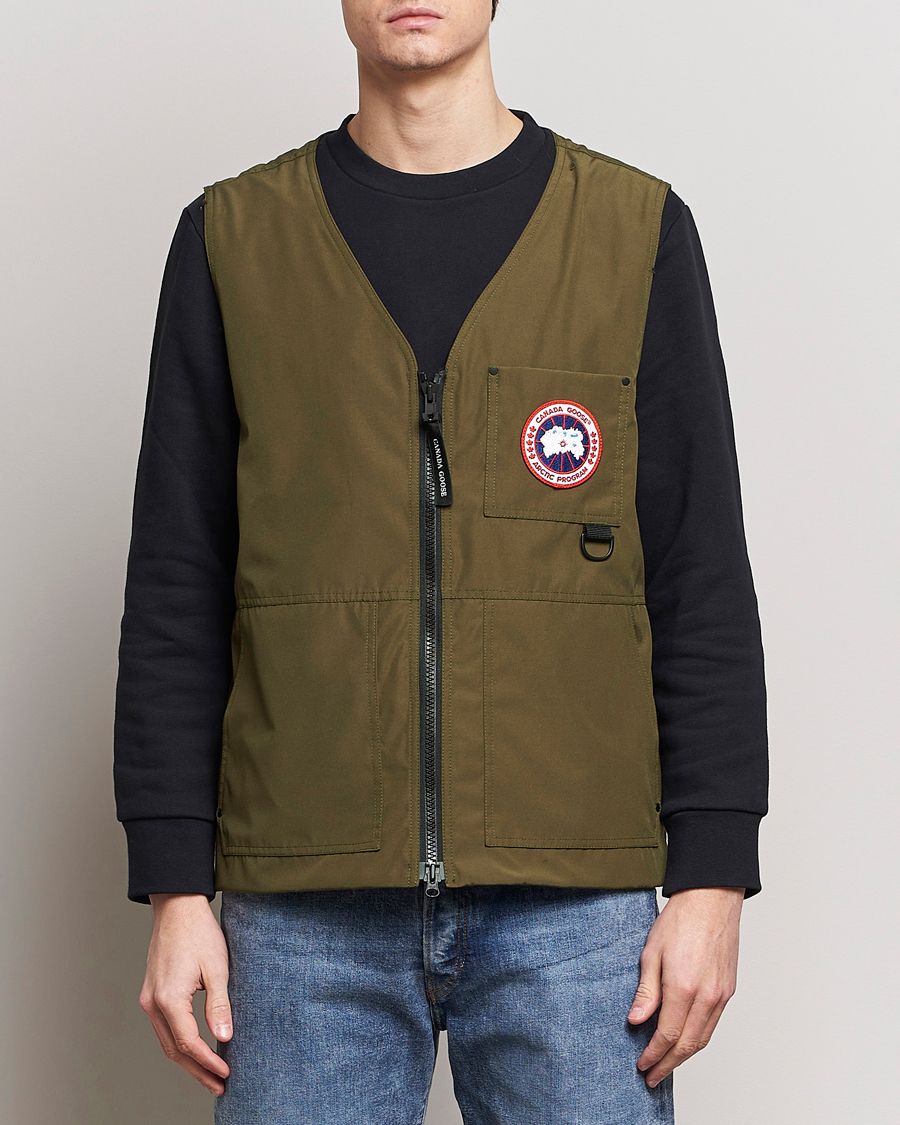 Herren | Übergangsjacken | Canada Goose | Canmore Vest Military Green