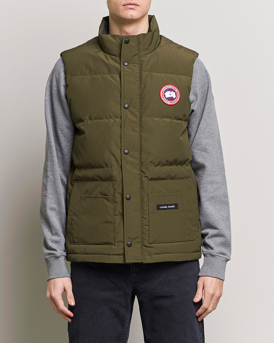 Herren | Canada Goose | Canada Goose | Freestyle Crew Vest Military Green