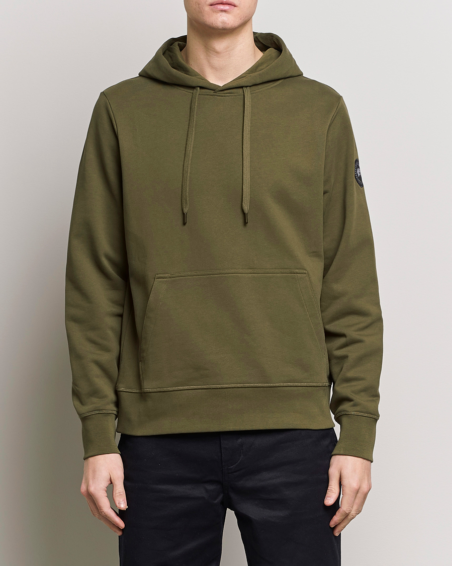 Herren | Kleidung | Canada Goose Black Label | Huron Hoody Military Green