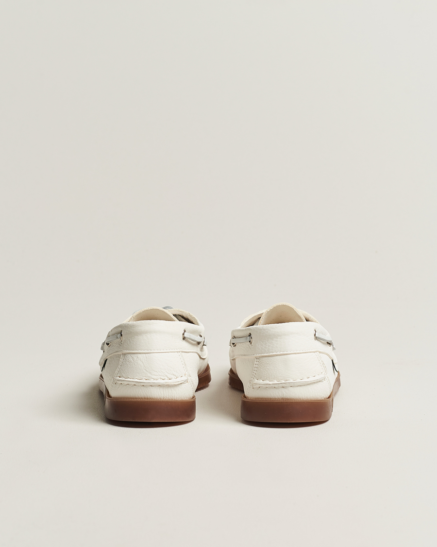 Herren | Paraboot Barth Boat Shoe White Deerskin | Paraboot | Barth Boat Shoe White Deerskin