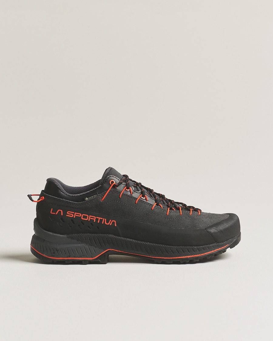 Herren | La Sportiva TX4 Evo GTX Hiking Shoes Carbon/Cherry Tomato | La Sportiva | TX4 Evo GTX Hiking Shoes Carbon/Cherry Tomato