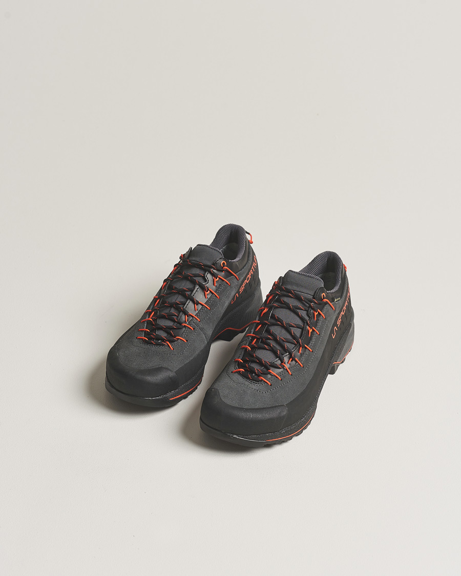 Herren | La Sportiva TX4 Evo GTX Hiking Shoes Carbon/Cherry Tomato | La Sportiva | TX4 Evo GTX Hiking Shoes Carbon/Cherry Tomato