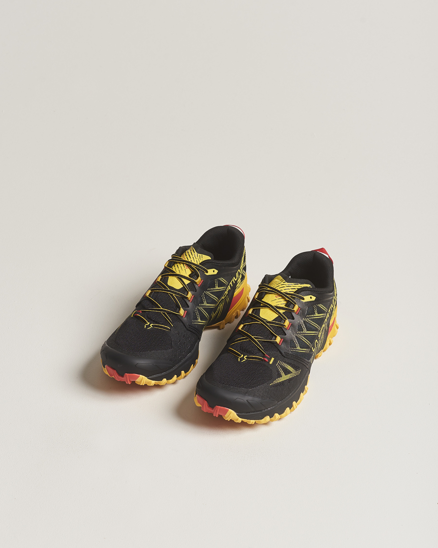 Men |  | La Sportiva | Bushido III Trail Running Sneakers Black/Yellow