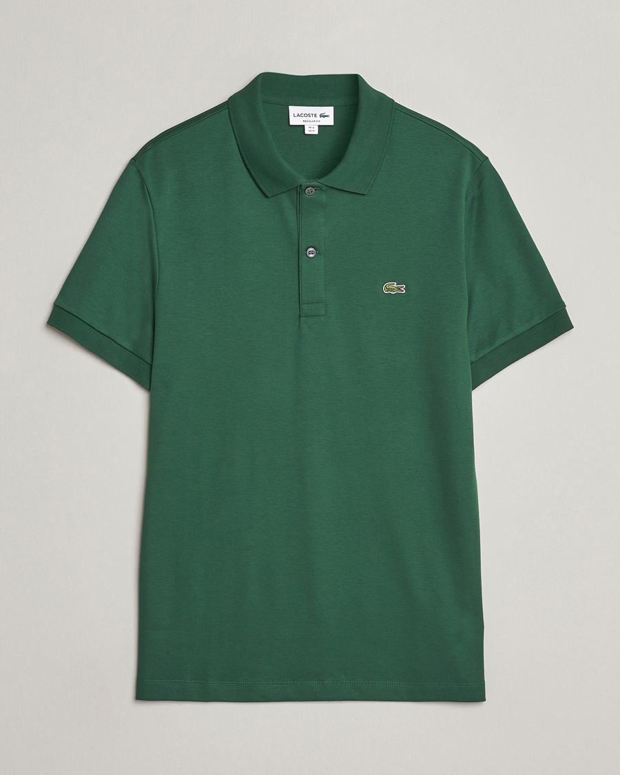 Herren | Poloshirts | Lacoste | Pima Interlock Piké Green