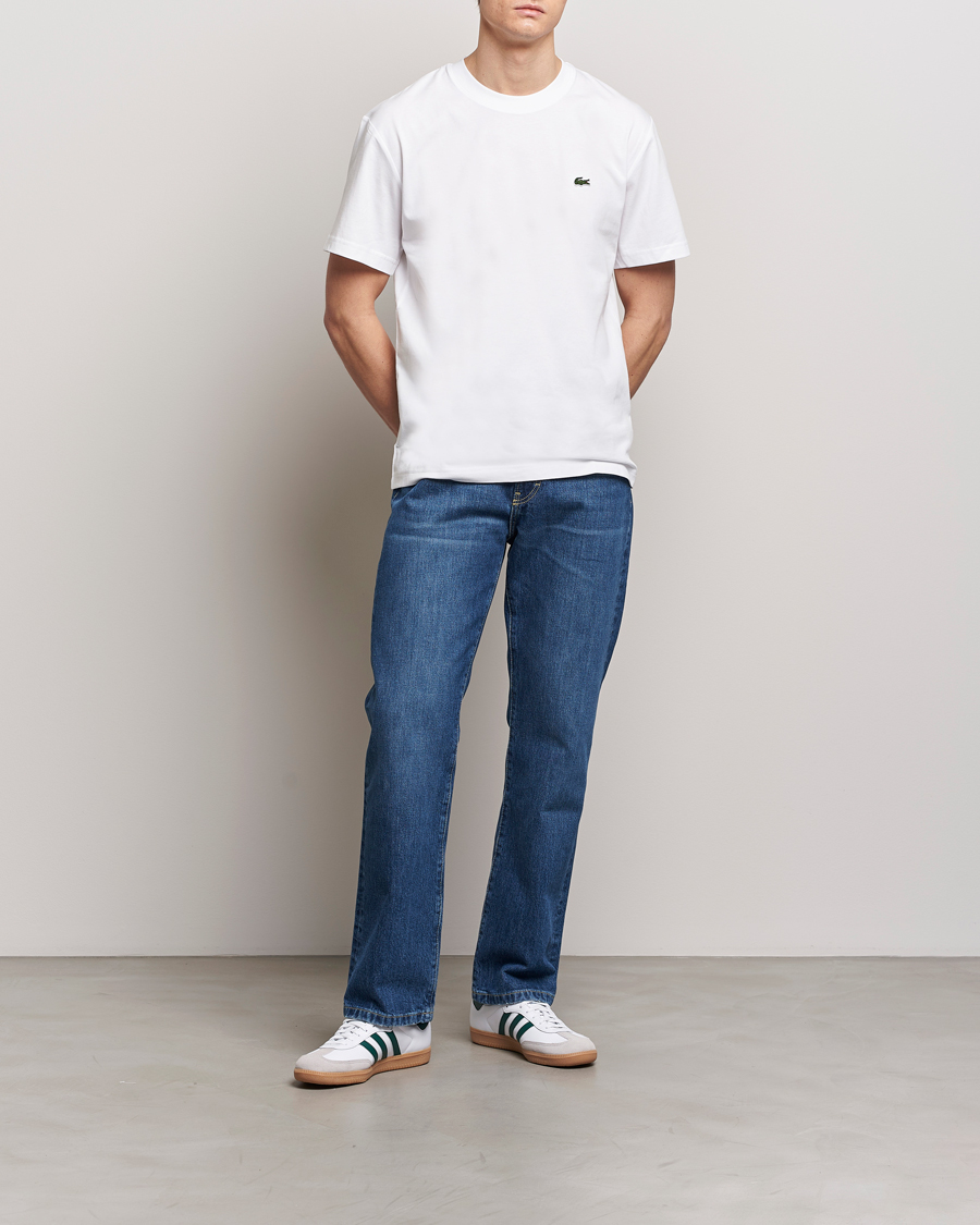 Herren | T-Shirts | Lacoste | Crew Neck T-Shirt White