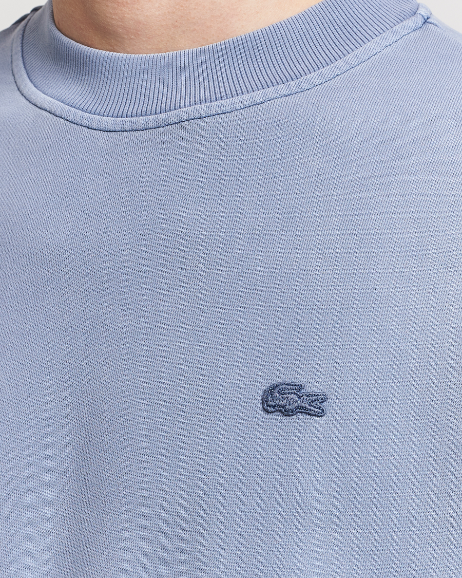 Herren | Pullover | Lacoste | Natural Dyed Crew Neck Sweatshirt Stonewash