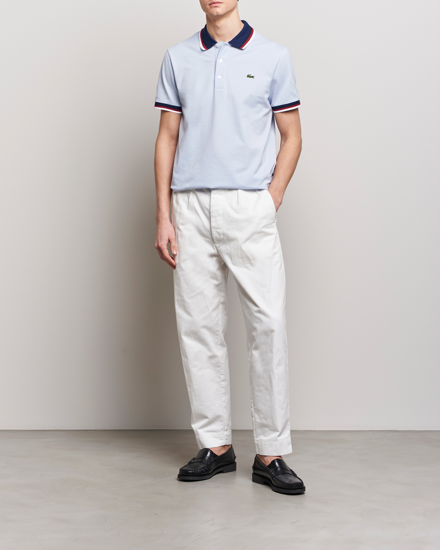 Herren | Poloshirts | Lacoste | Regular Fit Tipped Polo Phoenix Blue