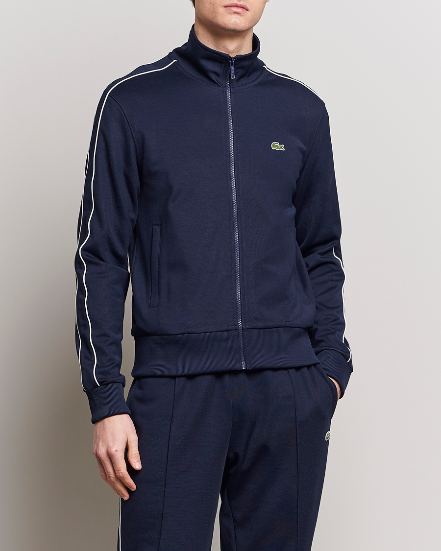 Herren |  | Lacoste | Full Zip Track Jacket Navy