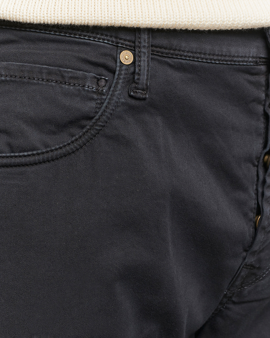 Herren | Hosen | Incotex | 5-Pocket Cotton/Stretch Pants Black