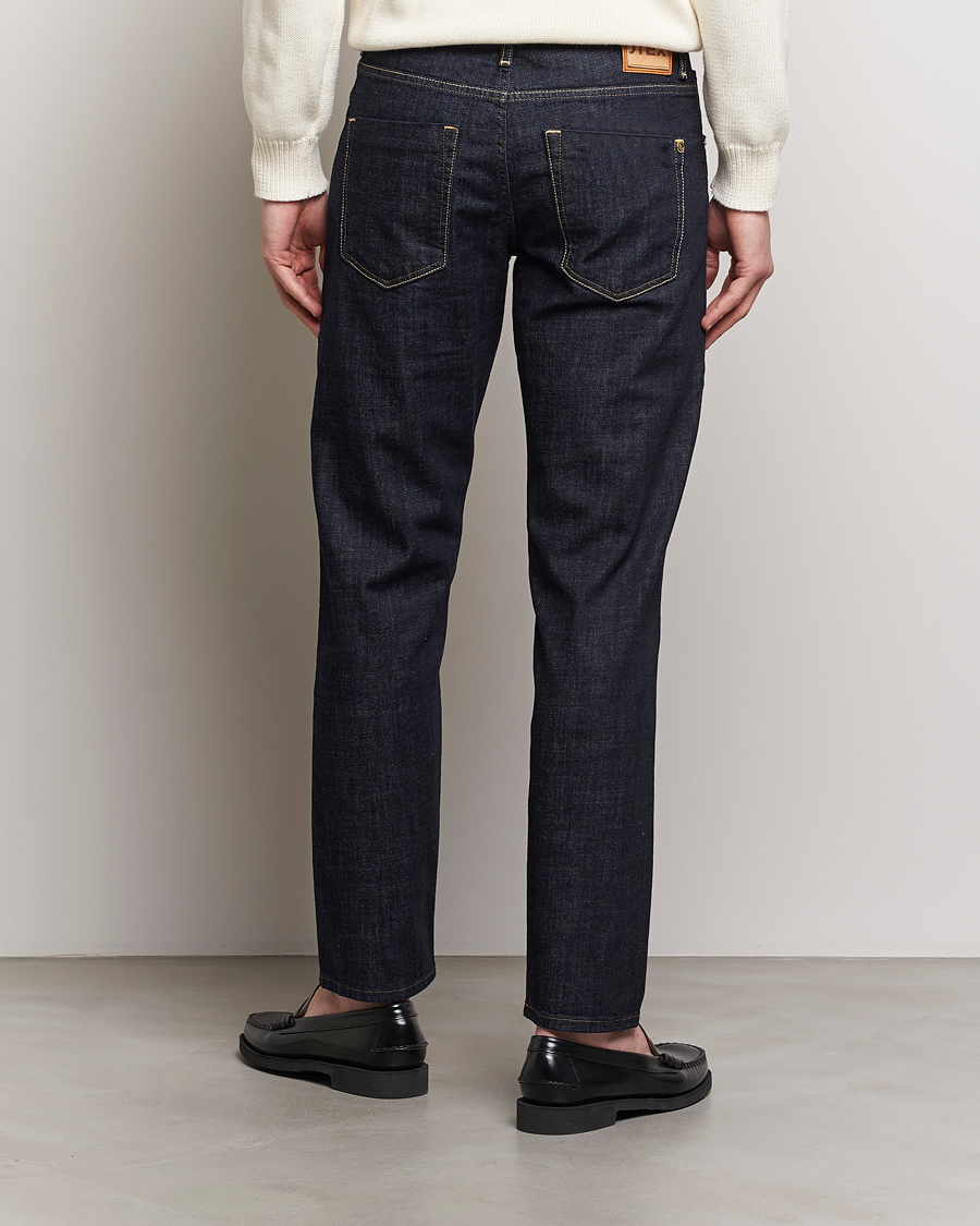 Herren | Jeans | Incotex | 5-Pocket Stretch Denim Dark Blue