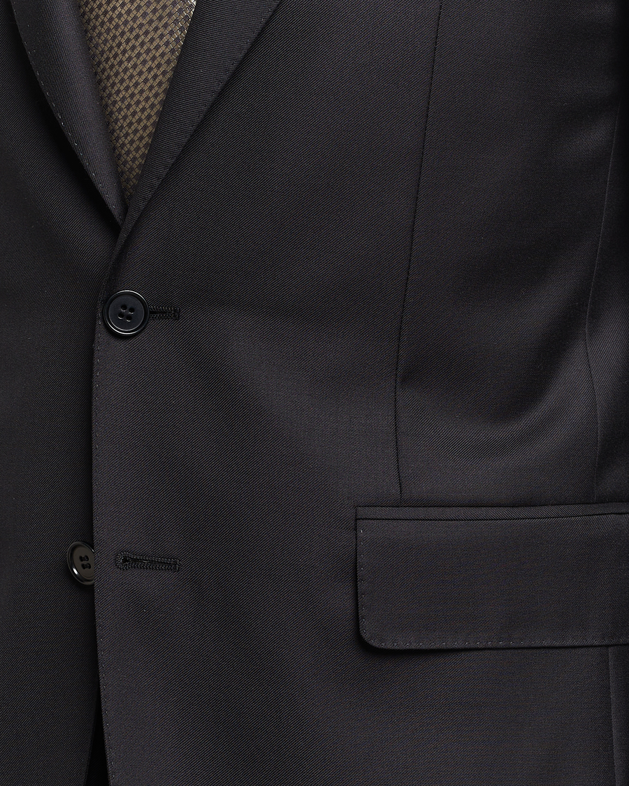 Herren | Anzüge | Canali | Capri Super 130s Wool Suit Black