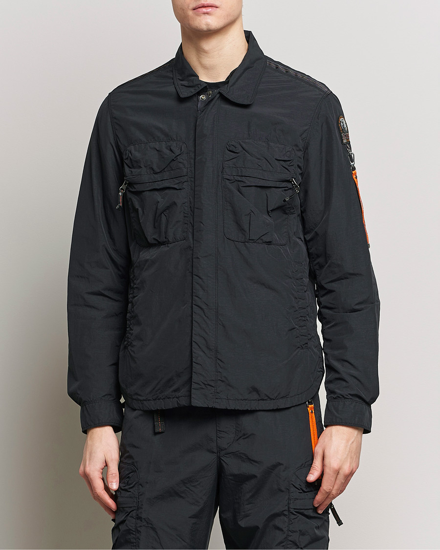 Men |  | Parajumpers | Millard Vintage Nylon Jacket Black