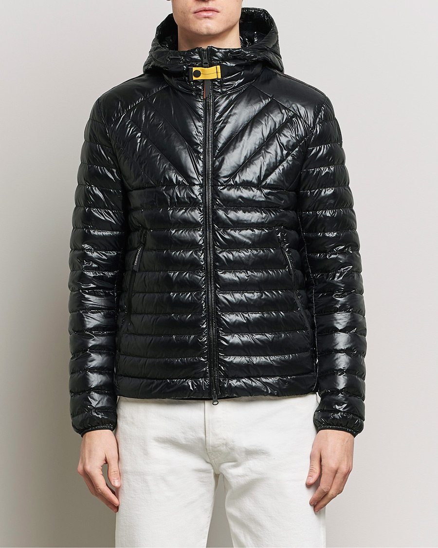 Herren | Jacken | Parajumpers | Miroku Techno Puffer Hodded Jacket Black