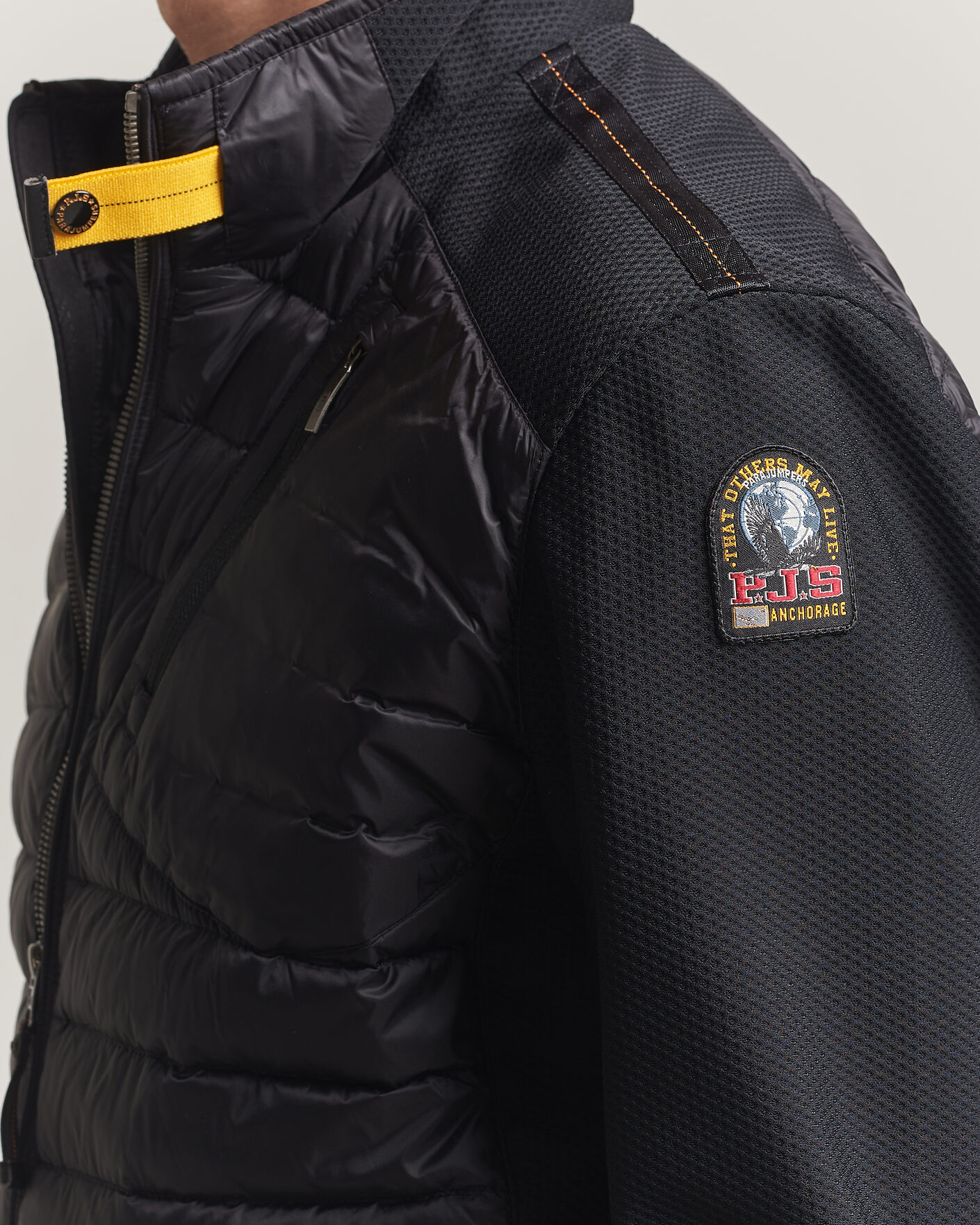 Herren | Jacken | Parajumpers | Jayden Mesh Hybrid Jacket Black