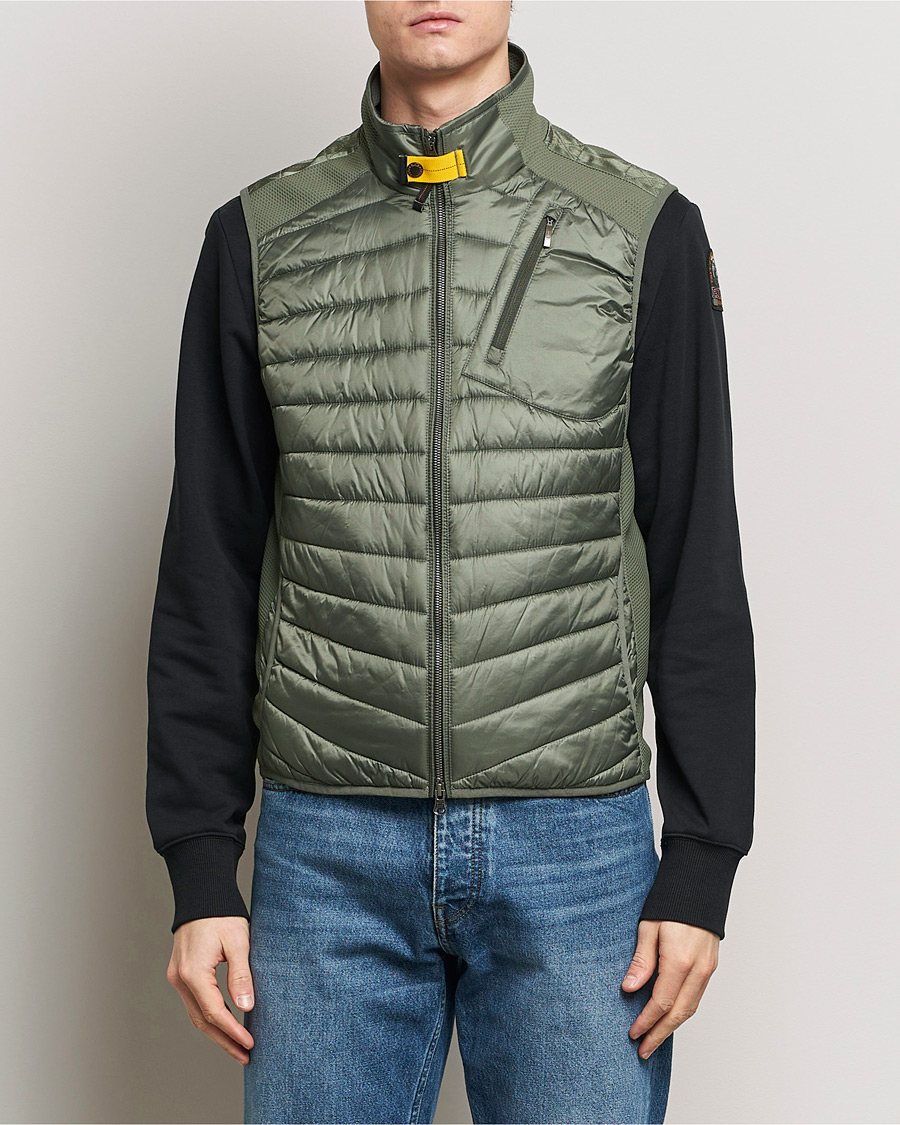 Herren |  | Parajumpers | Zavier Hybrid Vest Thyme Green