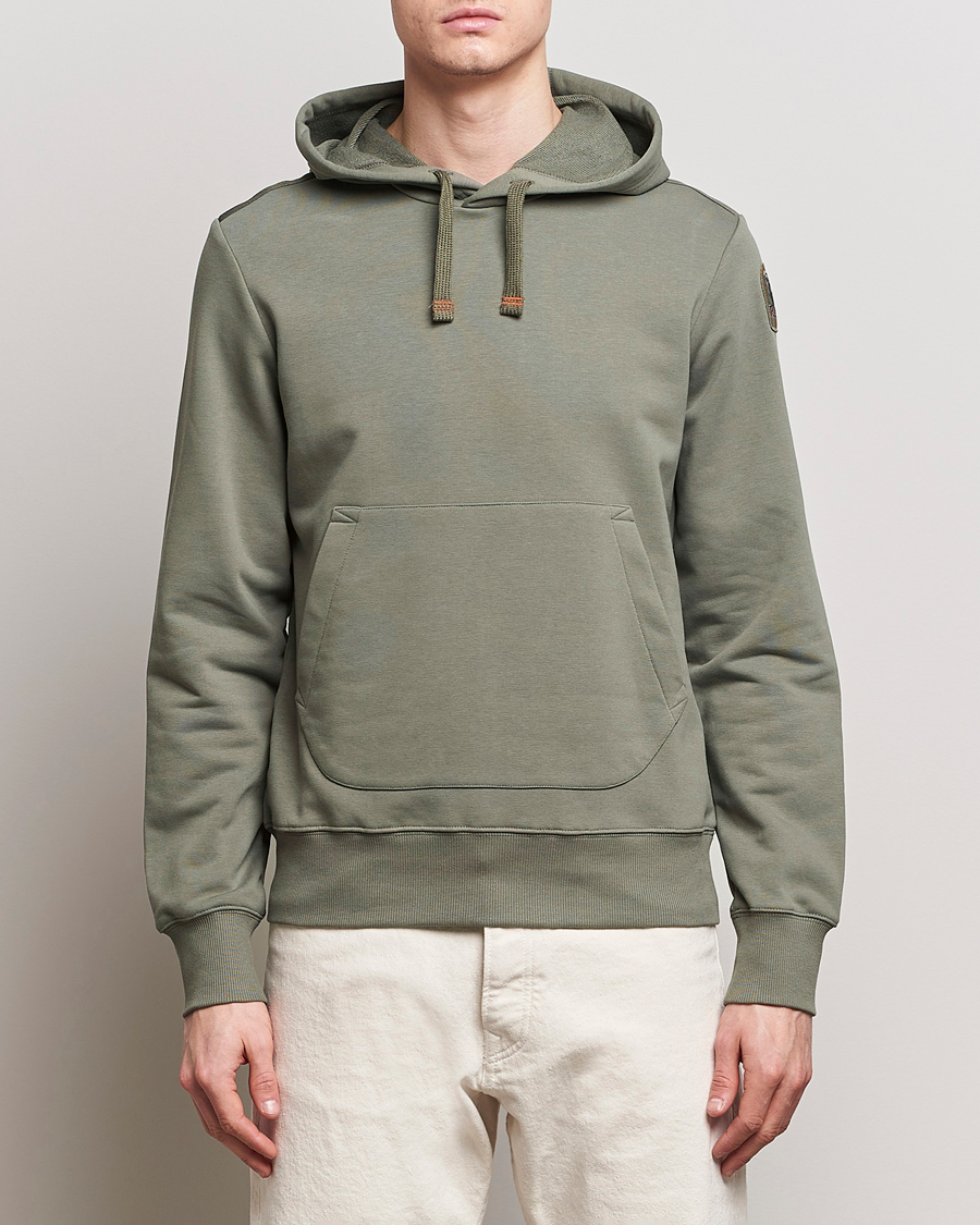 Herren |  | Parajumpers | Everest Super Easy Hoodie Thyme Green