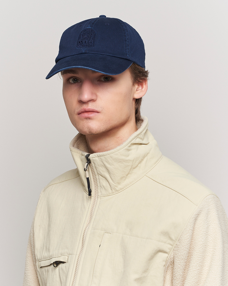 Herren | Parajumpers Ardine Logo Cap Blue Navy | Parajumpers | Ardine Logo Cap Blue Navy