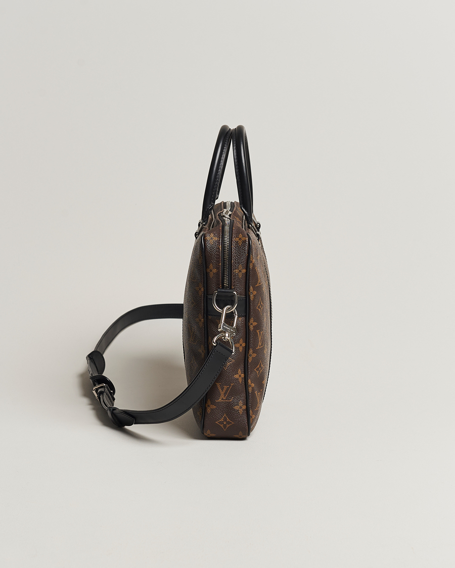 Herren | Louis Vuitton Pre-Owned Porte-Documents Voyage Briefcase Monogram Macassar | Louis Vuitton Pre-Owned | Porte-Documents Voyage Briefcase Monogram Macassar