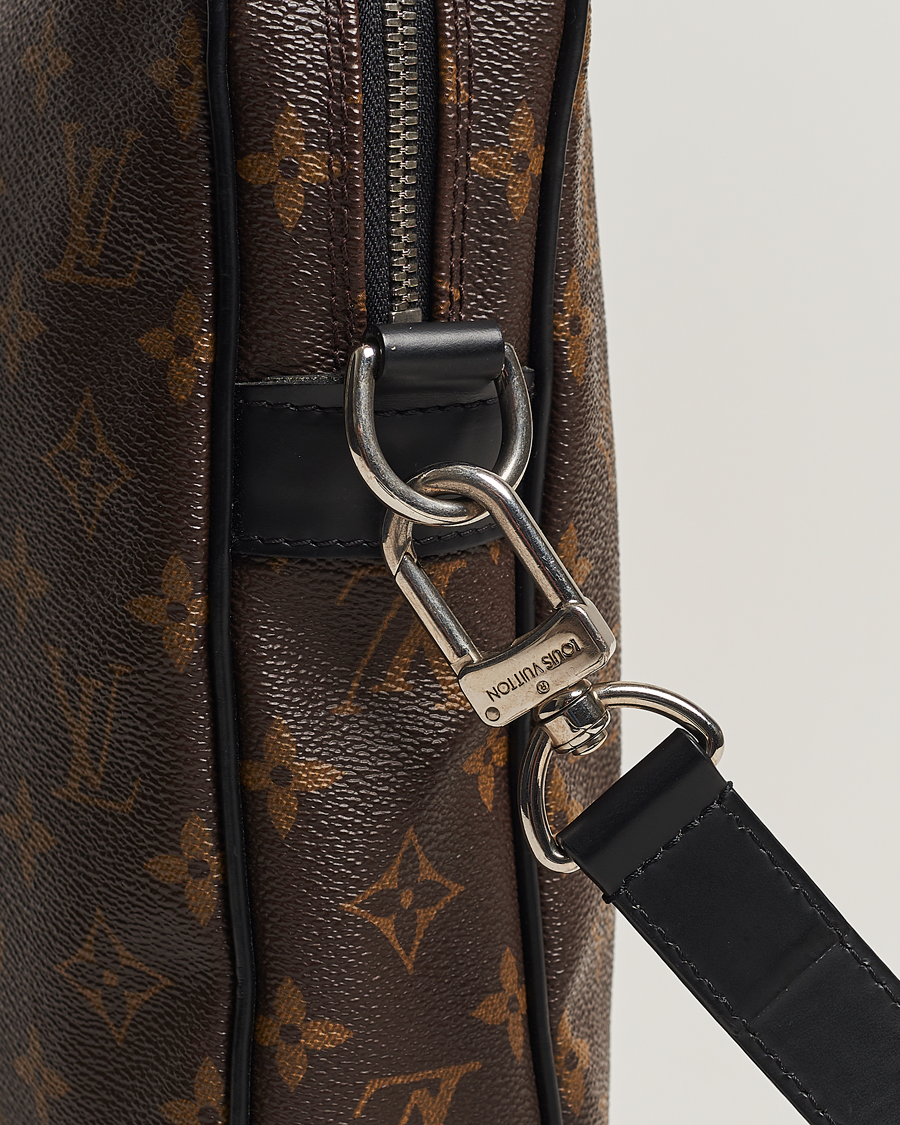 Herren | Louis Vuitton Pre-Owned Porte-Documents Voyage Briefcase Monogram Macassar | Louis Vuitton Pre-Owned | Porte-Documents Voyage Briefcase Monogram Macassar