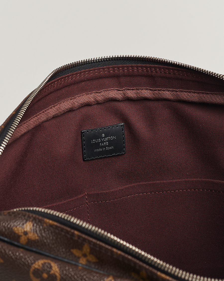 Herren | Louis Vuitton Pre-Owned Porte-Documents Voyage Briefcase Monogram Macassar | Louis Vuitton Pre-Owned | Porte-Documents Voyage Briefcase Monogram Macassar