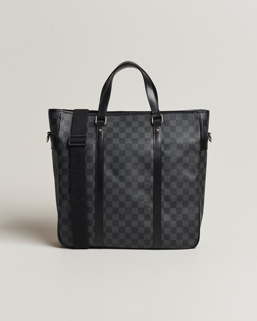 Herren | Louis Vuitton Pre-Owned Tadao Tote Bag Damier Graphite | Louis Vuitton Pre-Owned | Tadao Tote Bag Damier Graphite